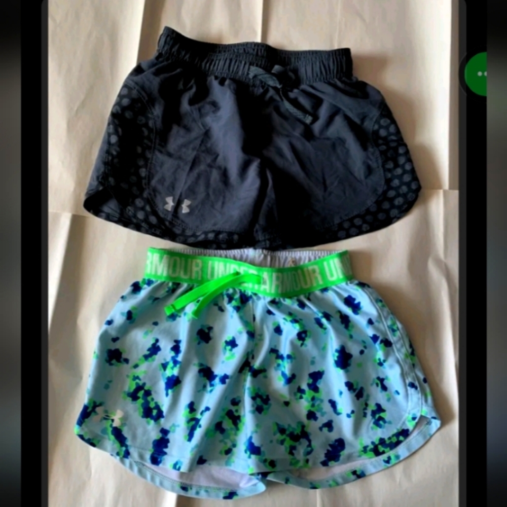 Girls UA shorts